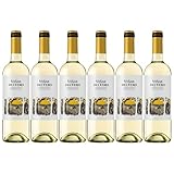 Viñas Del Vero Blanco Selección de Varietales - Vino D.O. Somontano - 6 botellas de 750 ml - Total: 4500 ml (El embalaje puede variar)
