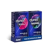 Durex Pack Preservativos Placer Prolongado + Mutual Climax - 24 Condones