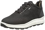 Geox D Spherica 4X4 B Abx, Sneakers para Mujer, Multicolor (Black/Dk Beige), 35 EU