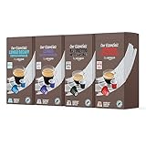 by Amazon Paquete Variado Estándar Cápsulas de café compatibles con Nespresso, Tueste Medio, 80 Unidad (4 paquetes de 20) - Certificación Rainforest Alliance