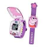 VTech- Peppa Pig Juguete Reloj, 3 a 6 años, Color morado, único (80-526022)