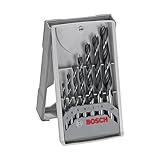 Bosch 2 607 017 034 - Set de 7 brocas para madera - 3,4,5,6,7,8,10 (pack de 7)