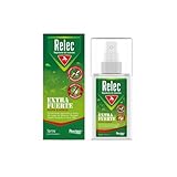 Relec Extra Fuerte Spray Antimosquitos, Repelente de Mosquitos, Eficaz Contra El Mosquito Tigre, Eficacia y Protección Contra las Picaduras de Mosquitos en Condiciones Extremas y Zonas Tropicales