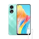 OPPO A78 - Smartphone Libre, 8GB+128GB, Pantalla OLED 6.5', Cámara 50+2+8MP, Android, Batería 5000mAh, Carga Rápida 67W - Verde