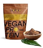 Proteína Vegana Sabor Chocolate en Polvo 100% - 400 g - Ideal para Dietas, Aumentar o Mantener Masa Muscular - Sin Lactosa ni Gluten - Glorioso Super Nutrients