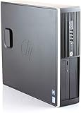 PC Hp Elite 8300 - Ordenador de sobremesa SFF (Intel Core i7-3770, 8GB de RAM, Disco HDD 500GB, Lector DVD, Win 10 Pro Upgrade) (Reacondicionado)