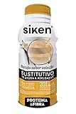 Siken - Batido Sustitutivo de una Comida sabor Vainilla, con Vitaminas y Minerales, Listo para Tomar, Ideal para Llevar - 325 ml