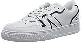 Lacoste 45sfa0087, Zapatillas Cortas Mujer, Wht Blk, 39 EU