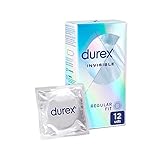 Durex Preservativos Invisibles Extra Sensitivos - 12 Condones