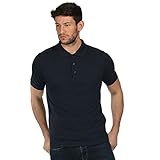 Regatta Classic 65/35 3 Button Placket Polo Shirt T-Shirts/Polos/Vests, Hombre, Navy, L