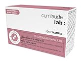 Cumlaude Lab Drenaqua - Complemento Alimenticio Diurético para la Retención de Líquidos - con Té Verde, Prebióticos, Magnesio y Vitamina B6 - 1 Pack ( 30 Cápsulas)