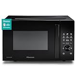 Hisense H23MOBSD1H - Microondas, Capacidad de 23L, 800 W de Potencia, Temporizador 60 Min, Programas Auto, Descongelar, Control Táctil