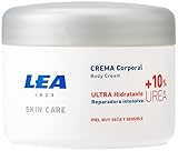 LEA Skin Care Crema Corporal UREA Piel Muy Seca 200ML Unisex Adulto, Negro, Único