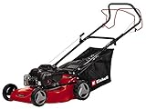 Einhell Cortacésped a gasolina GC-PM 46/1 S (1650 W, 125 cm³, ancho de corte 46cm, bolsa de recogida 50l, ajuste de altura de corte 9 veces 30-80 mm)