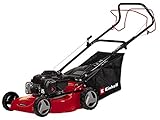 Einhell Cortacésped a gasolina GC-PM 46/1 S (1650 W, 125 cm³, ancho de corte 46cm, bolsa de recogida 50l, ajuste de altura de corte 9 veces 30-80 mm)