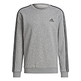 adidas Essentials Fleece Sudadera con capucha, Brgrin/Negro, M Hombre