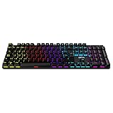 KROM KASIC -NXKROMKASIC- Teclado Gaming numérico mecánico RGB Rainbow, modo juego, intercambia teclas WASD y dirección, Windows Vista, Window 7/8/10, USB, layout español, negro