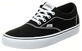 Vans Doheny Platform, Zapatillas Mujer, Negro (Canvas/Black/White), 40.5 EU