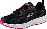 Skechers Go Run Consistent, Zapatillas de trail running Mujer, Black Pink, 37.5 EU