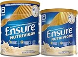 Ensure Pack de 2 Nutrivigor Complemento Alimenticio con Proteínas, Vitaminas y Minerales, Sabor Vainilla - 850 gr + 400 gr