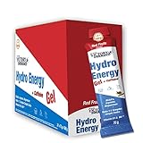 Victory Endurance Hydro Energy Gel Caffeine Red Fruit 70g.Textura Más Líquida. 42 mg de Cafeína por Gel