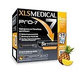 XLS Medical Pro7 Resultados en 1 mes con 7 beneficios, 2 sesiones Servicio de Nutricionista con mynudgeplan, Origen Natural, 90 sticks, sabor piña