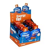 VICTORY ENDURANCE Energy Up Gel, con plus de sodio, energía inmediata. 24 geles x 40g, sabor naranja