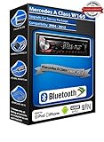 AZ-30197 A Class W169 DEH-3900BT estéreo para coche, USB CD MP3 AUX en kit Bluetooth (reacondicionado)