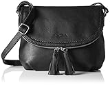 TOM TAILOR lari, Bolso Bandolera para Mujer, Negro, 26,5 x 5 x 21