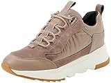 Geox D FALENA B ABX C, Zapatillas Mujer, DK Taupe, 38 EU