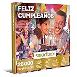Smartbox - Caja Regalo Feliz cumpleaños - Idea de Regalo cumpleaños - 1 Experiencia de Estancia, gastronomía, Bienestar o Aventura para 1 o 2