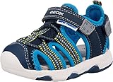 Geox B Sandal Multy Boy B, Sandalias Bebé-Niños, Multicolor Navy Azure, 23 EU