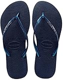 Havaianas Slim, Sandalias Mujer, Navy Blue, 39/40