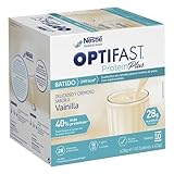 Optifast® Batido ProteinPlus - Vainilla - 10 sobres de 63g - Sustitutivos de comida - Ayuda para perder peso o a mantenerlo después de haberlo perdido