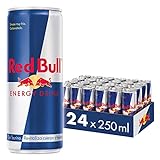 Red Bull Bebida Energética Regular, 24 x 250ml