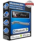 Pioneer Mito DEH-3900BT estéreo para coche, USB CD MP3 AUX en kit Bluetooth (reacondicionado)