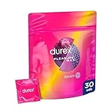 Durex Preservativos con Puntos y Estrías, 30 condones