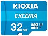 Kioxia 32GB Exceria U1 Class 10 microSD