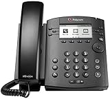 Polycom VVX 300 IP Business PoE Telephone (Fuente de alimentación incluida) (Renewed) teléfono IP